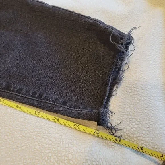 Madewell 9" High-Rise Skinny, faded black sz 34 - Picture 13 of 14